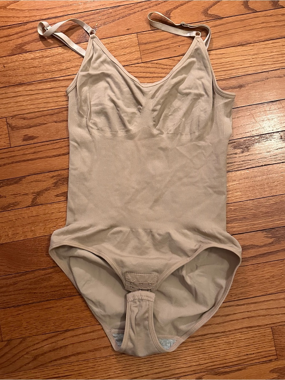 Beige Shapeware Bodysuit